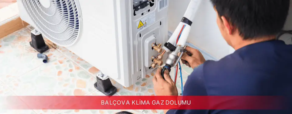 Balçova İlçemi Mitsubishi Electric Klima Gaz Dolumu